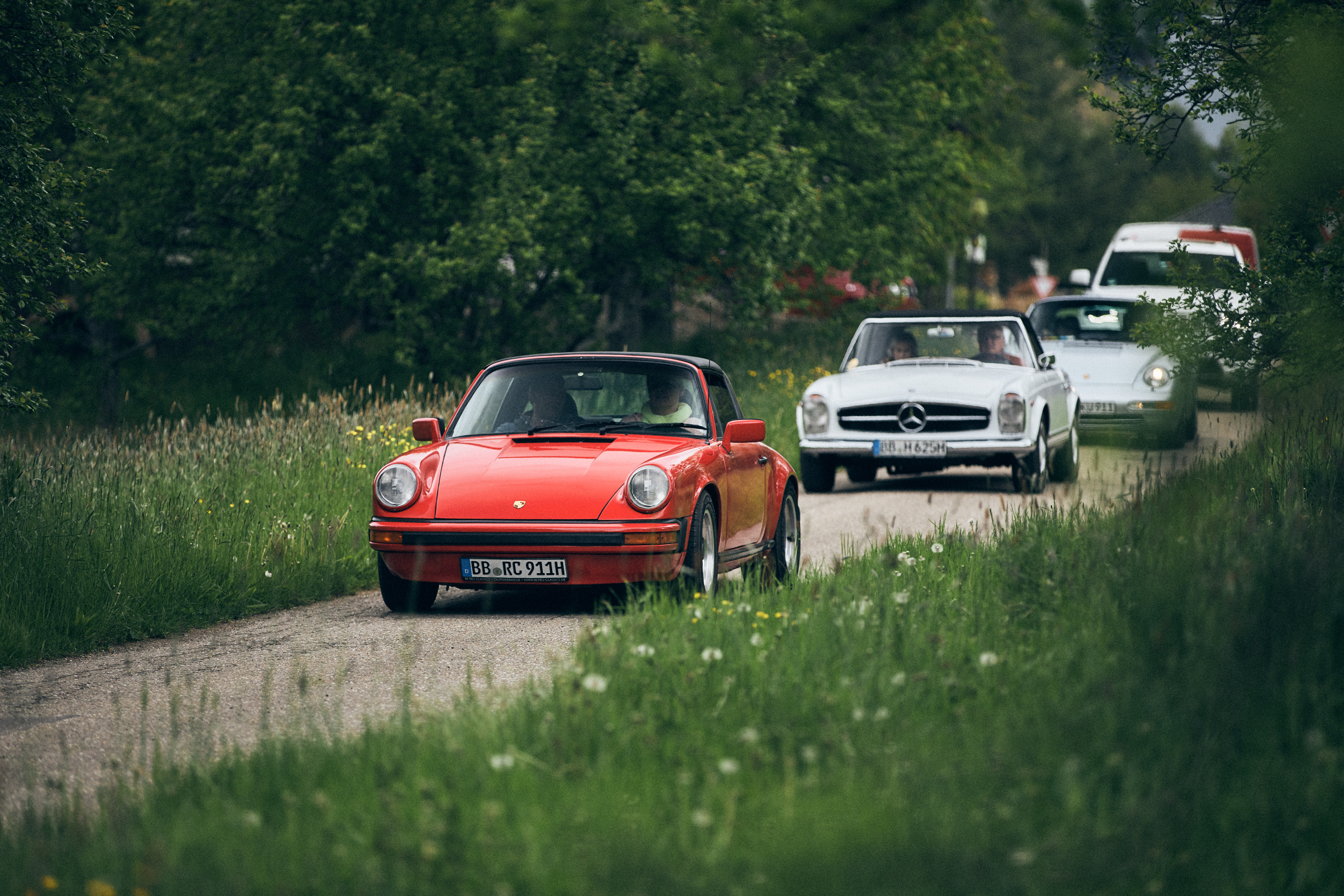 Oldtimer-Schnupperfahrt über das obere Donautal 2024
