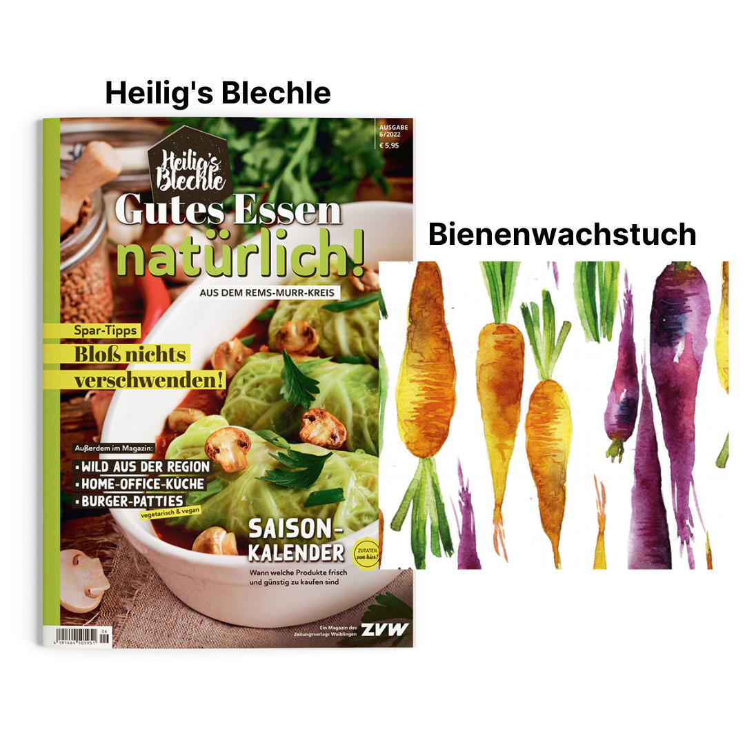 Heilig's Blechle - natürlich! & BIENENWACHSTUCH Heilig's Blechle - natürlich! & BIENENWACHSTUCH