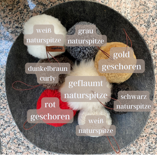 Fellkugeln 4er Paket Fellkugeln 4er Paket
