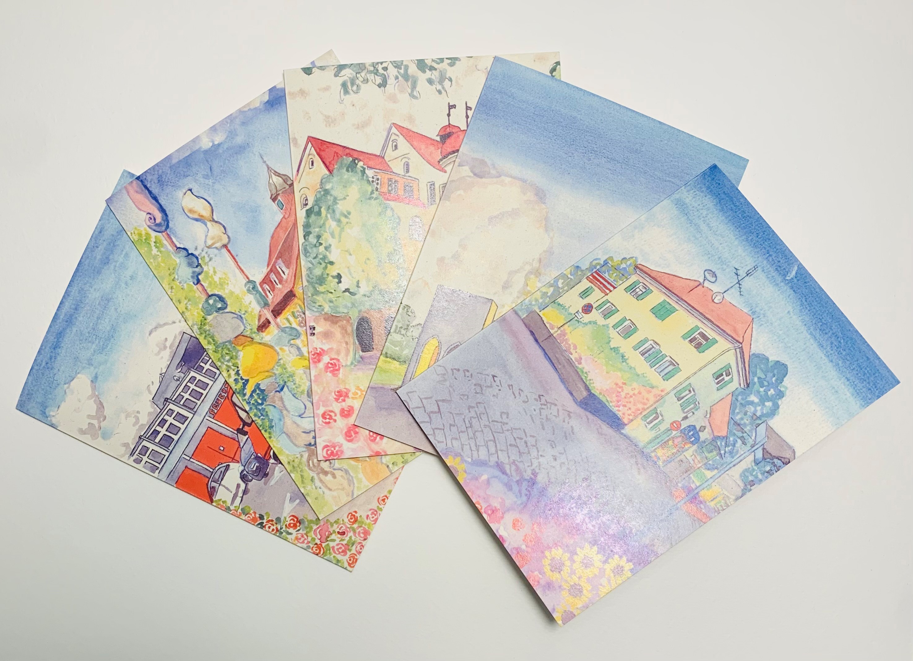 Apfelkarten Motive Plüderhausen