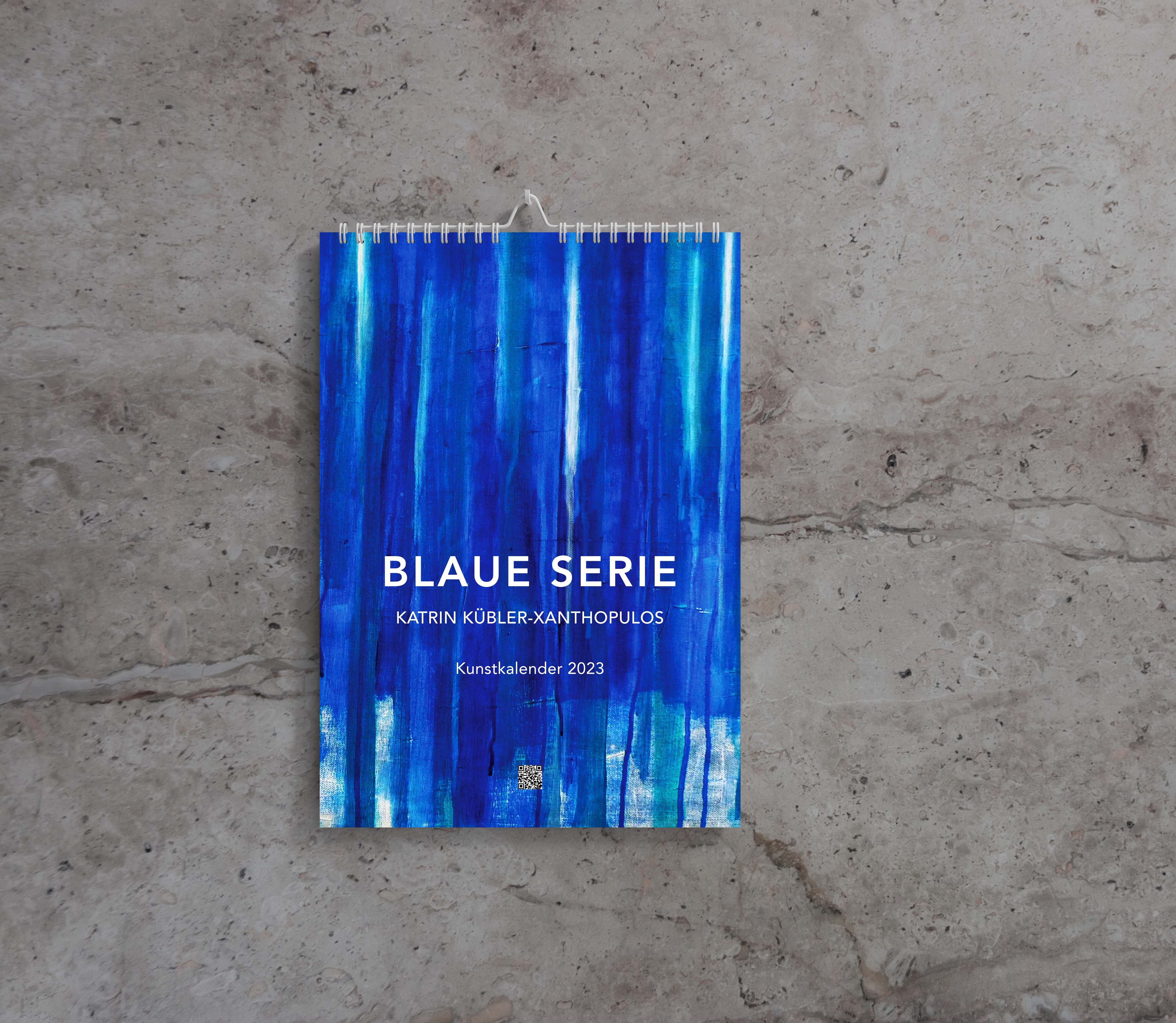 Kunstkalender "Blaue Serie"
