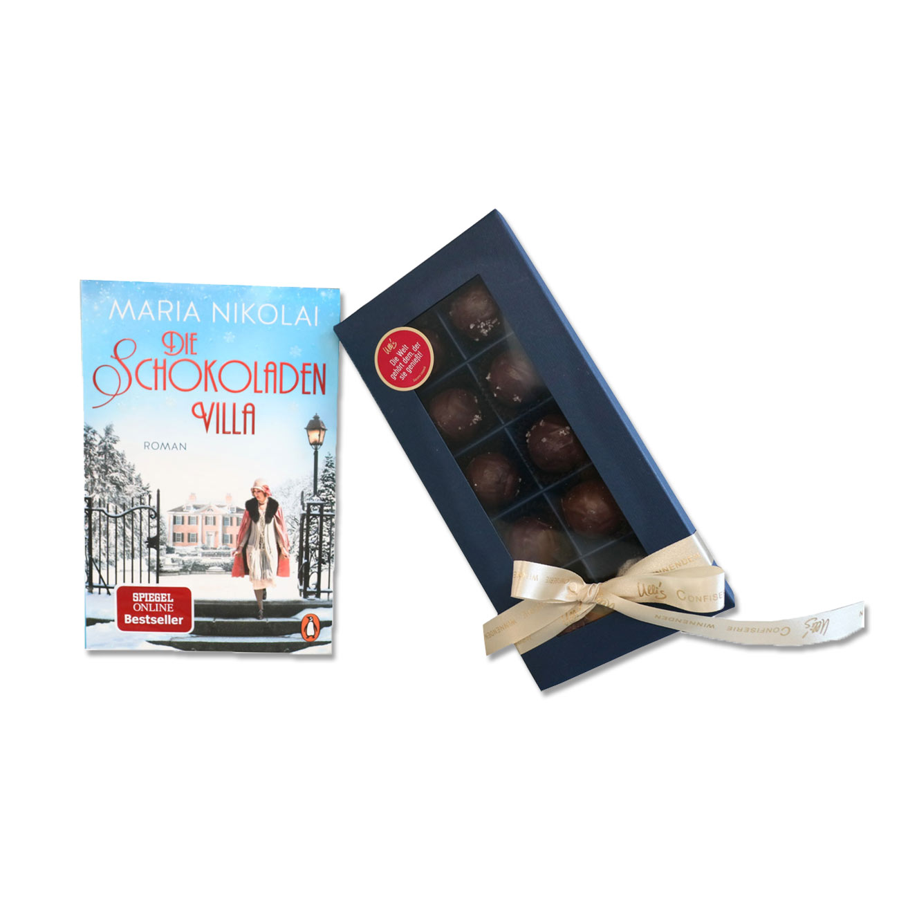 Die Schokoladenvilla 1, Karamellpralinen nach dem Rezept im Buch