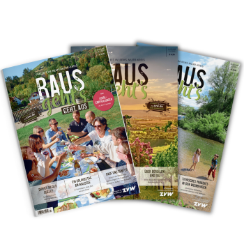 Raus geht´s Band 1, 2 und 3 Freizeitmagazine